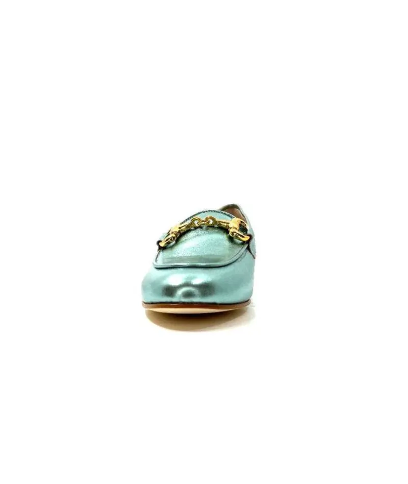Ivoire S102 Cuir Metal Turquoise*eclair paris Sale