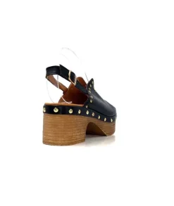 Ivoire Tkn05 Cuir Noir*gloria New