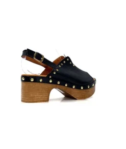 Ivoire Tkn05 Cuir Noir*gloria New