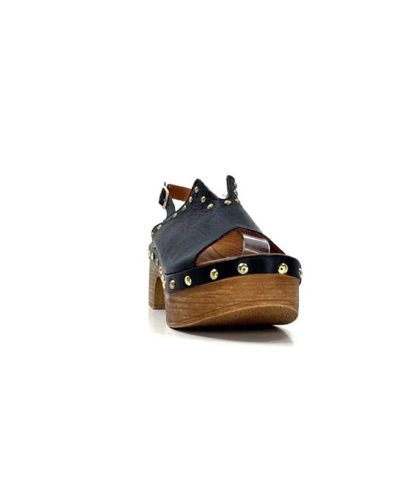 Ivoire Tkn05 Cuir Noir*gloria New