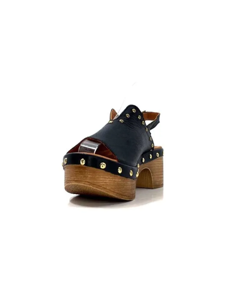 Ivoire Tkn05 Cuir Noir*gloria New