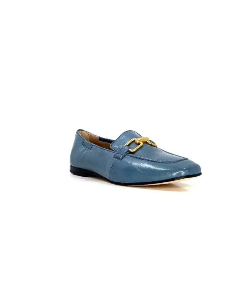 Ivoire 569.06 Cuir Bleu*Triver Flight New