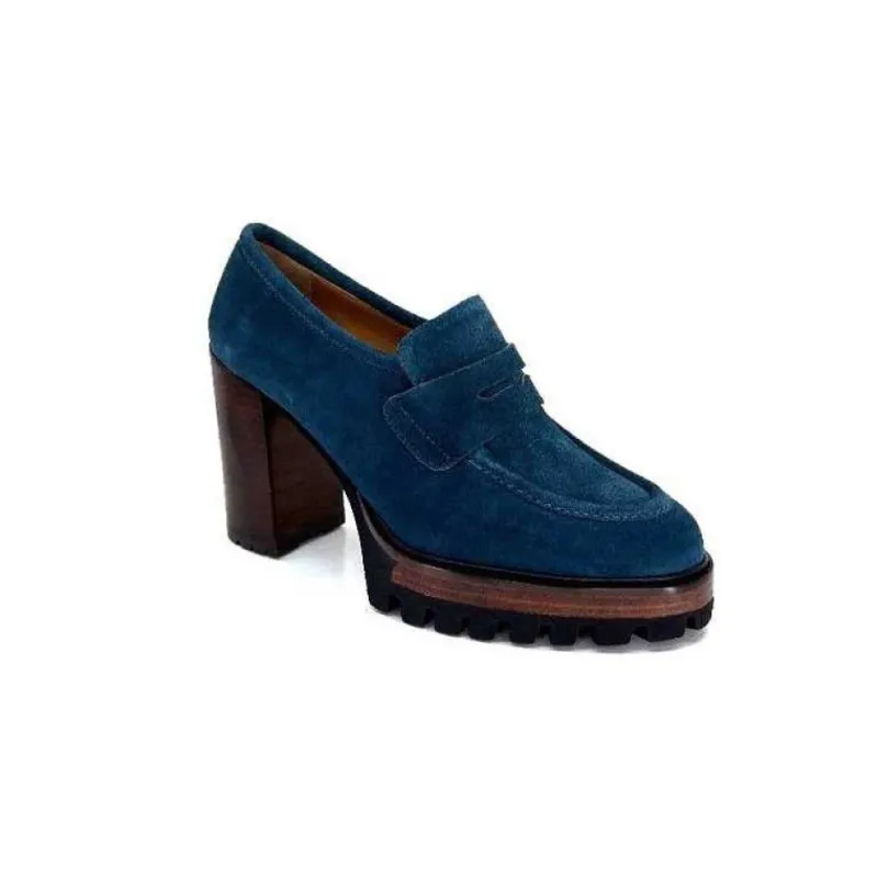 1425 Daim Vert Petrole*JHay Discount