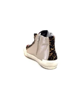 Meline Nkc320 Cuir Nacre Nude Daim Rouge Paillette Noir*Méliné Clearance