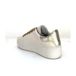 Meline Pf222 Cuir Creme Et Dore*Méliné Clearance