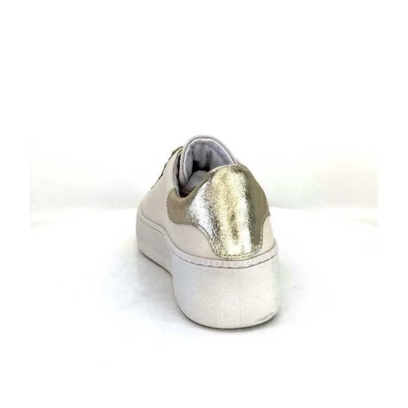 Meline Pf222 Cuir Creme Et Dore*Méliné Clearance