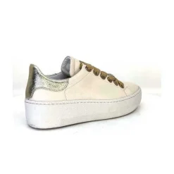 Meline Pf222 Cuir Creme Et Dore*Méliné Clearance