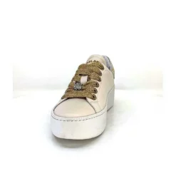 Meline Pf222 Cuir Creme Et Dore*Méliné Clearance