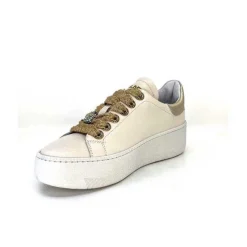 Meline Pf222 Cuir Creme Et Dore*Méliné Clearance