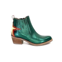 Izac Cuir Metal Vert*MKD Sale