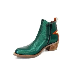 Izac Cuir Metal Vert*MKD Sale