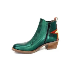 Izac Cuir Metal Vert*MKD Sale