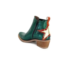 Izac Cuir Metal Vert*MKD Sale