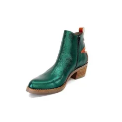 Izac Cuir Metal Vert*MKD Sale