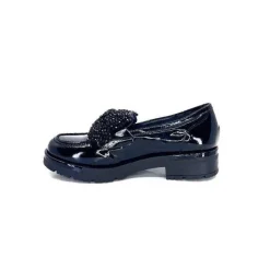 Mocassins 6765 Cuir Vernis Noir*Myma New