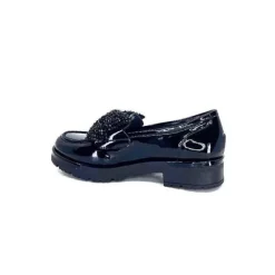 Mocassins 6765 Cuir Vernis Noir*Myma New