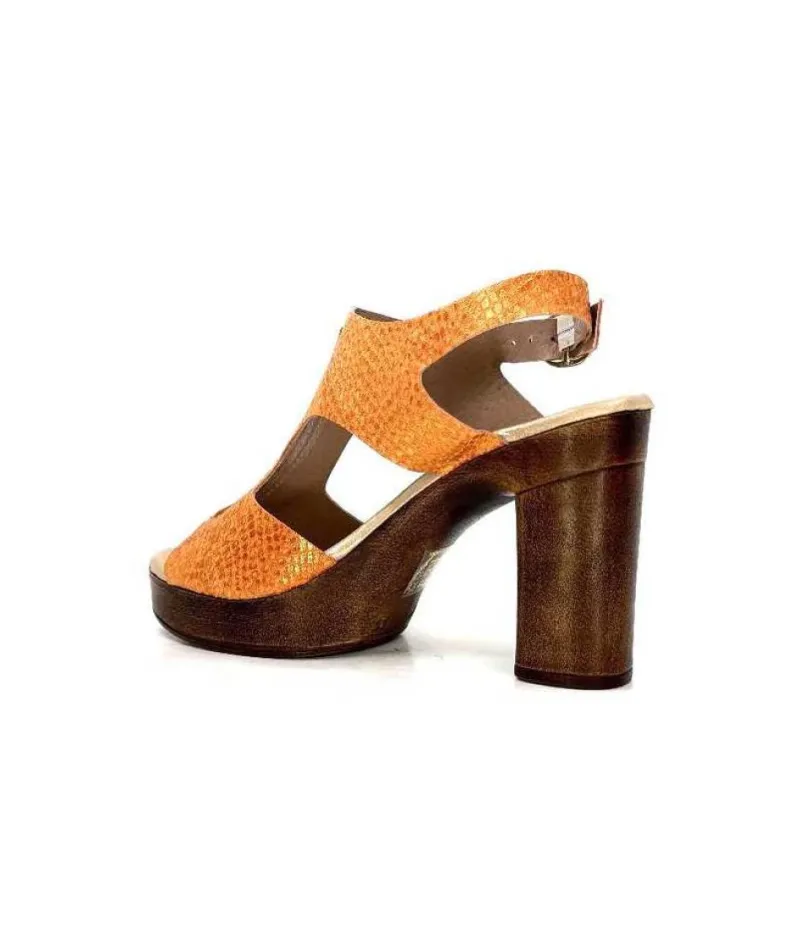 6580/01 Cuir Metal Orange*Myma Hot