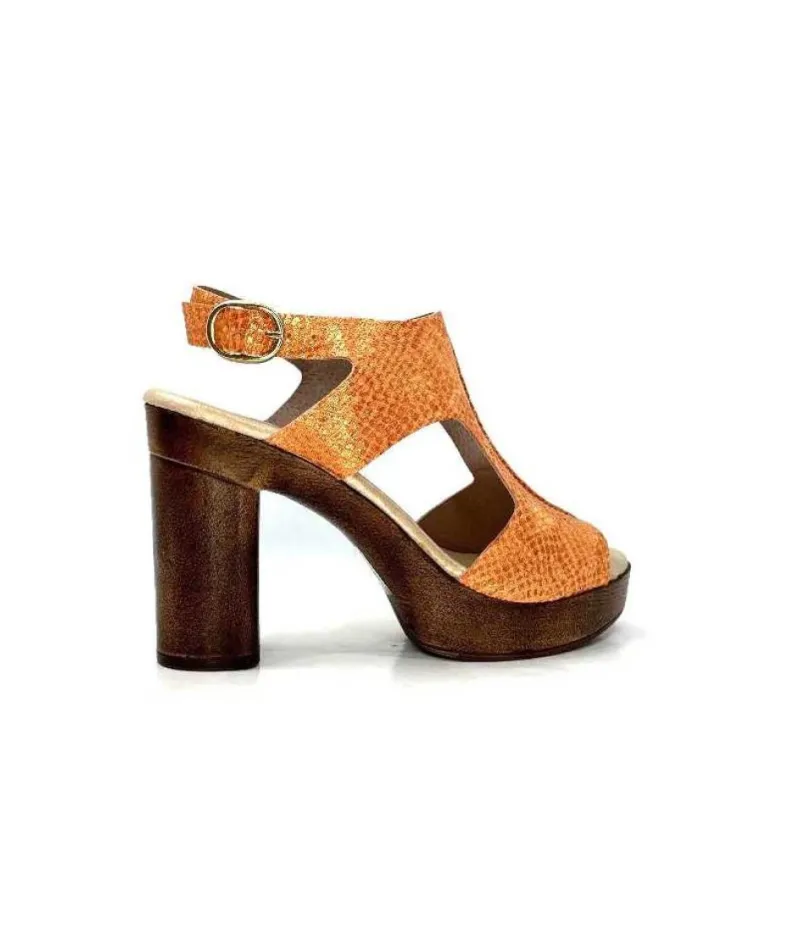 6580/01 Cuir Metal Orange*Myma Hot