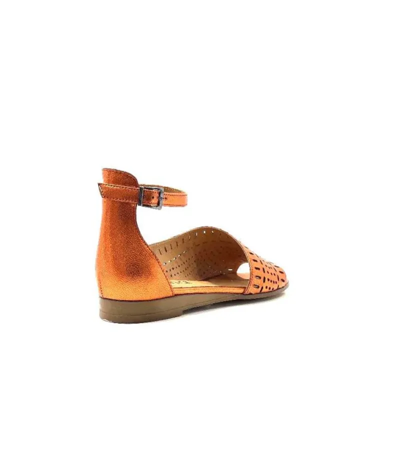 6410 Cuir Metal Orange*Myma Clearance
