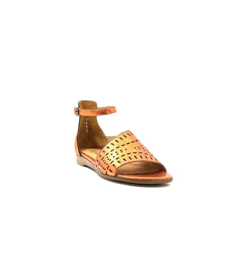 6410 Cuir Metal Orange*Myma Clearance