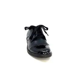 7008/01 Cuir Noir Vernis Noir*Myma