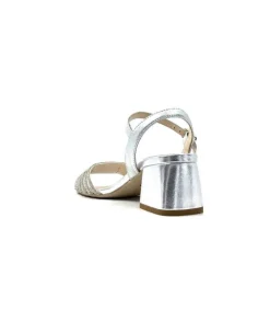 Nero Gardini 307320 De Cuir Strass Argent*Nero Giardini Sale