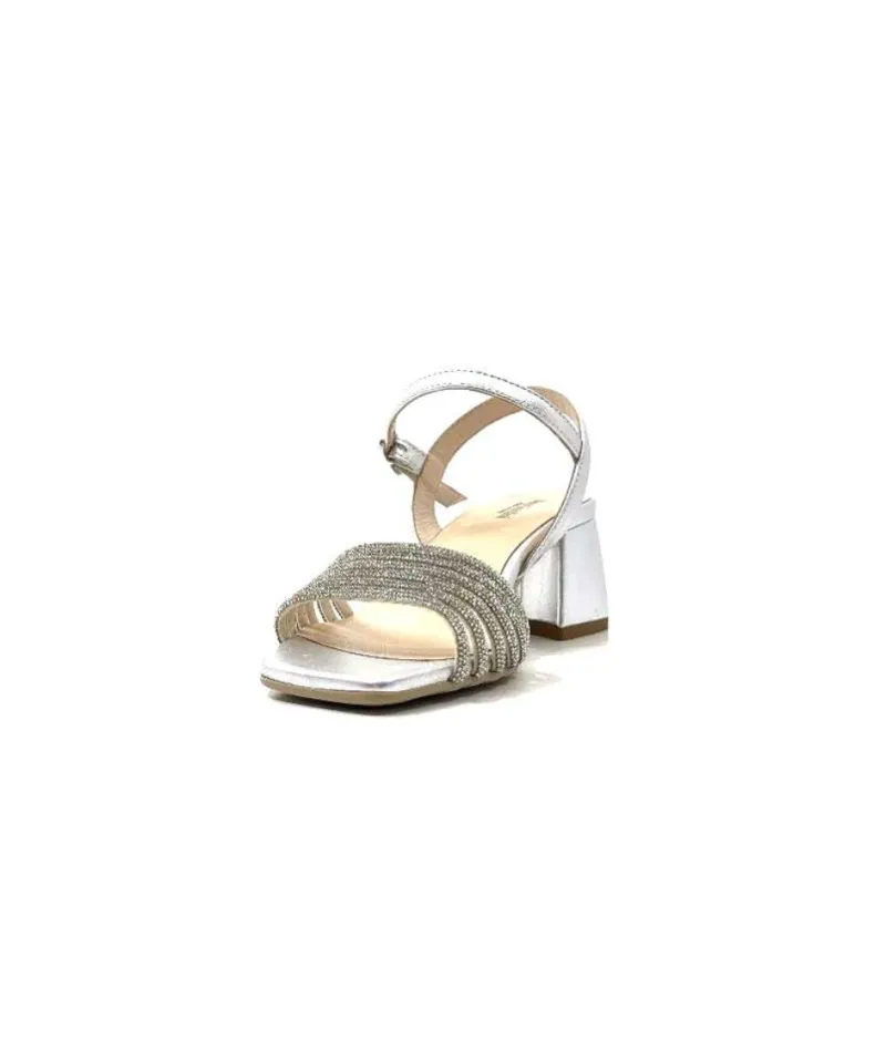 Nero Gardini 307320 De Cuir Strass Argent*Nero Giardini Sale