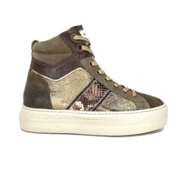 17004 Cuir Kaki Militaire*Nero Giardini Hot