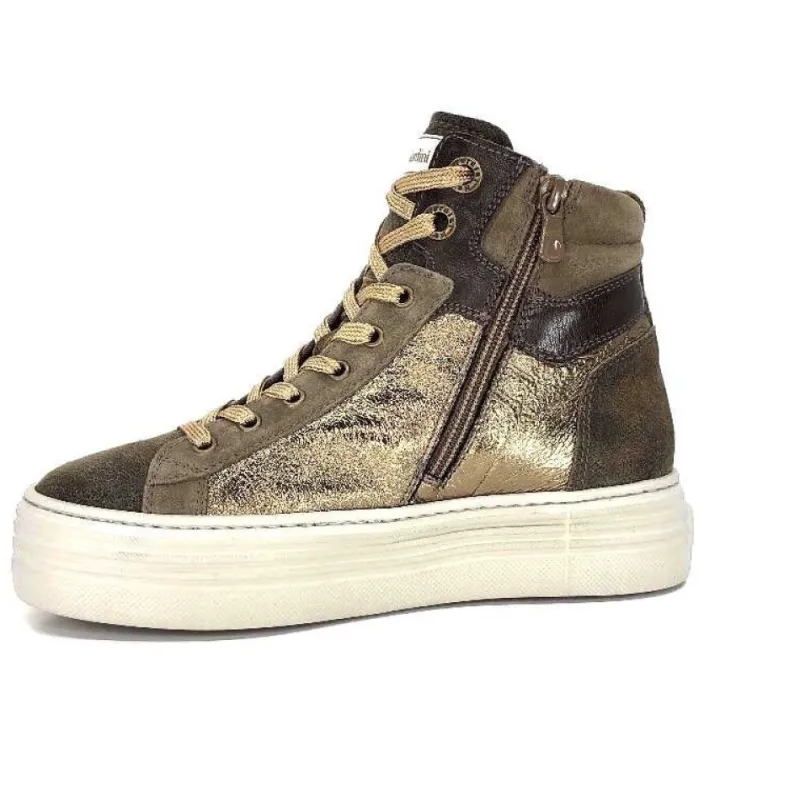 17004 Cuir Kaki Militaire*Nero Giardini Hot