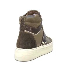 17004 Cuir Kaki Militaire*Nero Giardini Hot