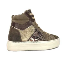 17004 Cuir Kaki Militaire*Nero Giardini Hot