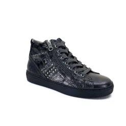 205363 D 101 Cuir Metal Gris*Nero Giardini Hot