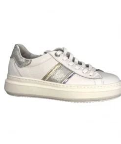 306554 D707 Cuir Blanc*Nero Giardini Hot