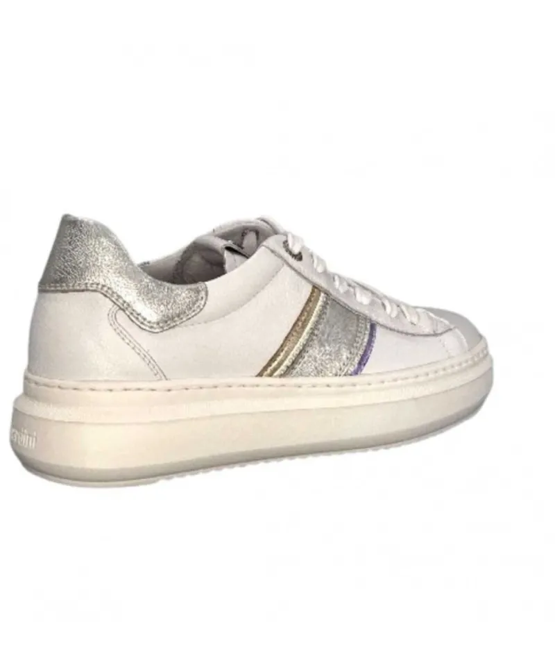 306554 D707 Cuir Blanc*Nero Giardini Hot