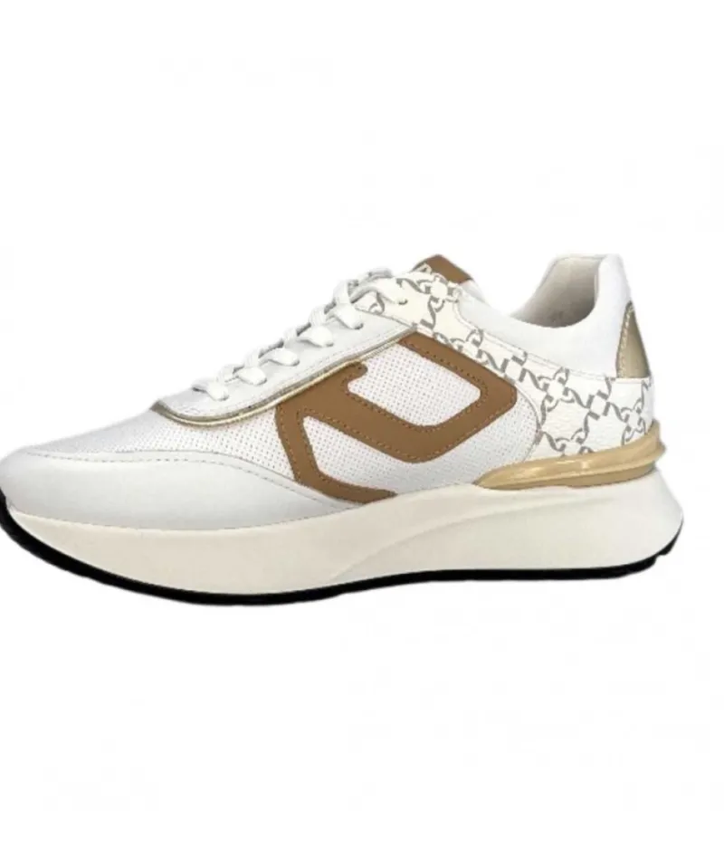 306447 D707 Cuir Blanc*Nero Giardini Discount