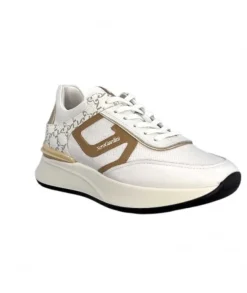 306447 D707 Cuir Blanc*Nero Giardini Discount