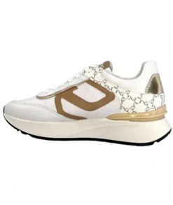 306447 D707 Cuir Blanc*Nero Giardini Discount