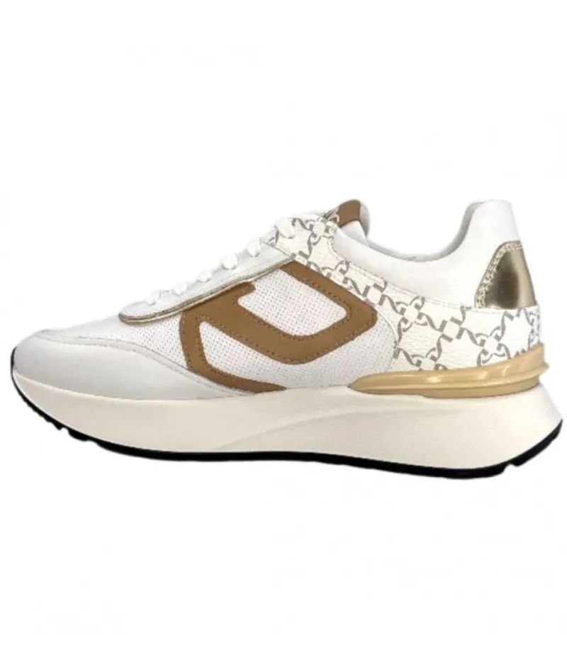 306447 D707 Cuir Blanc*Nero Giardini Discount