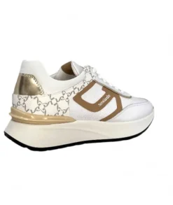 306447 D707 Cuir Blanc*Nero Giardini Discount