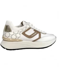 306447 D707 Cuir Blanc*Nero Giardini Discount