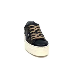 1308421 D100 Cuir Noir Imprime*Nero Giardini Outlet