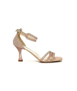 307291 De631 Glitter Nude*Nero Giardini Clearance