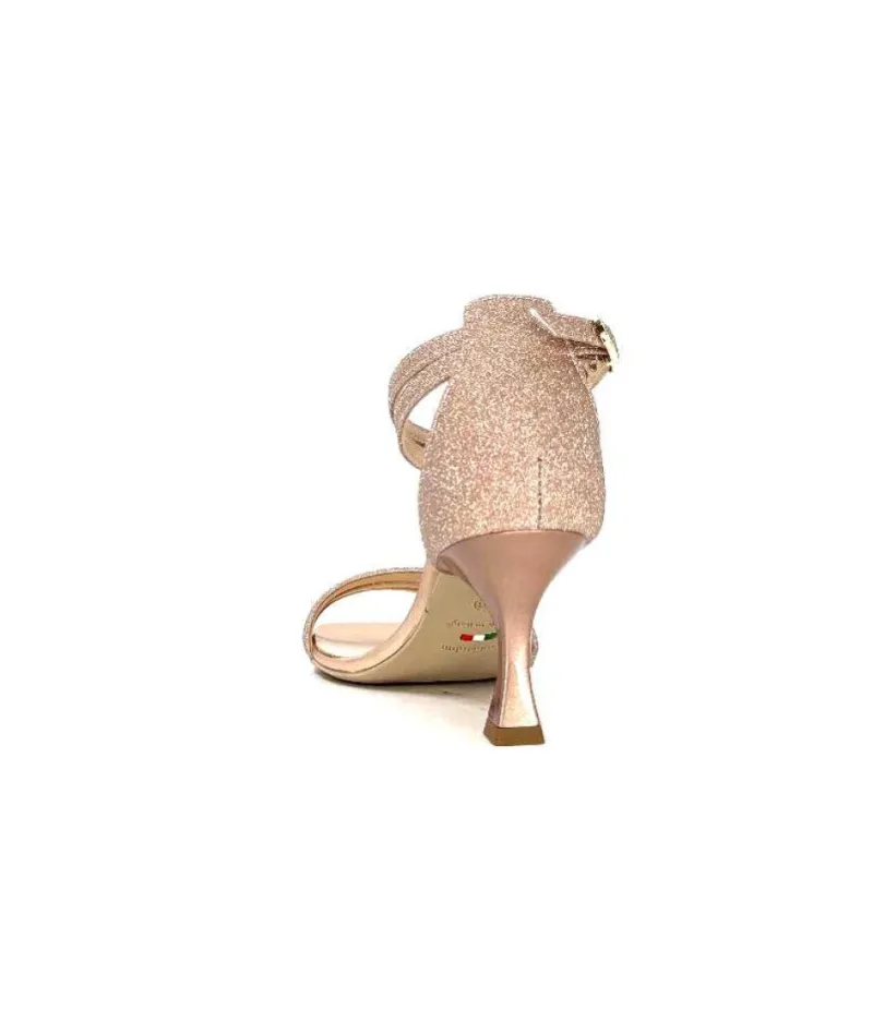 307291 De631 Glitter Nude*Nero Giardini Clearance