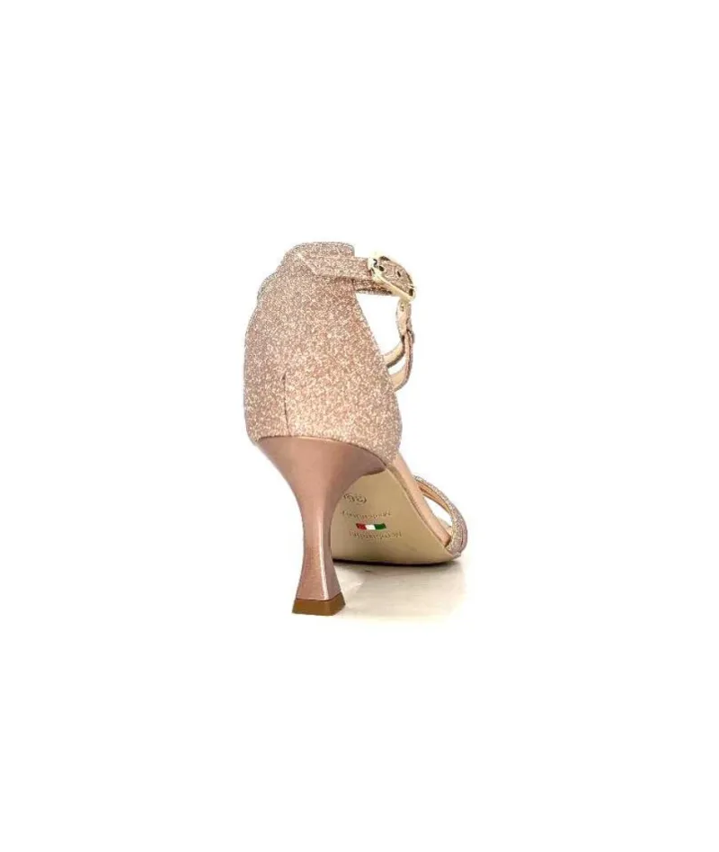 307291 De631 Glitter Nude*Nero Giardini Clearance
