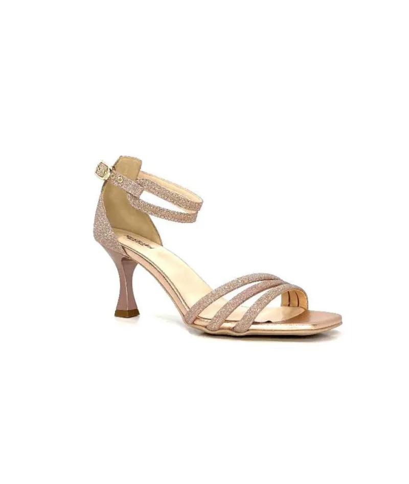 307291 De631 Glitter Nude*Nero Giardini Clearance