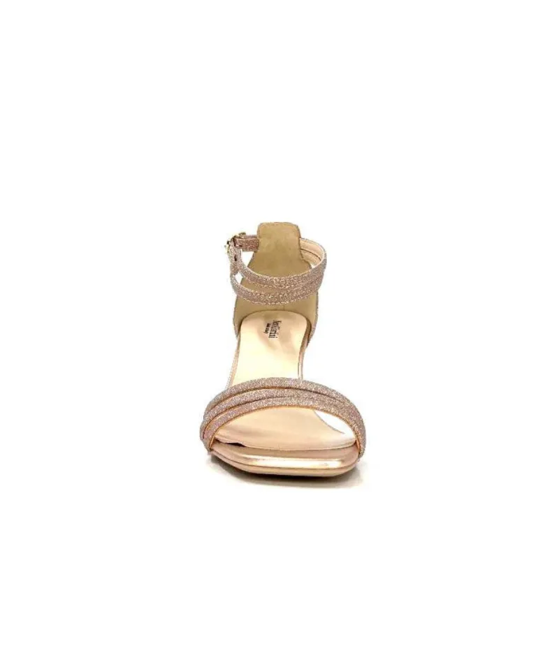 307291 De631 Glitter Nude*Nero Giardini Clearance