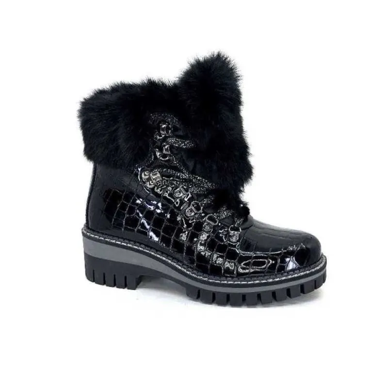 1915450 Cuir Vernis Coco Noir*new italia