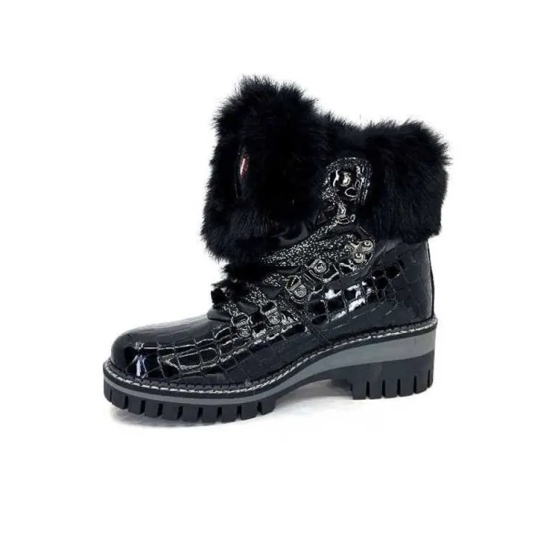 1915450 Cuir Vernis Coco Noir*new italia