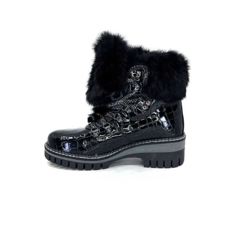 1915450 Cuir Vernis Coco Noir*new italia