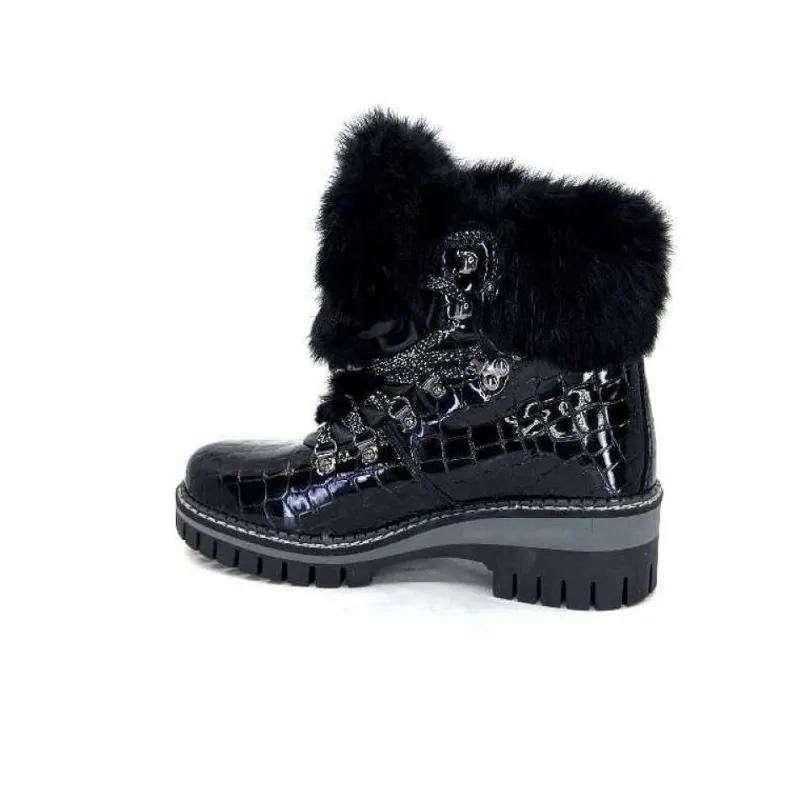 1915450 Cuir Vernis Coco Noir*new italia